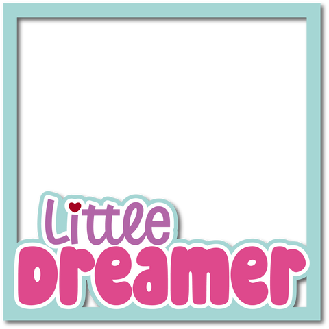 Little Dreamer - Layered Overlay - Digital Cut File - SVG - INSTANT DOWNLOAD