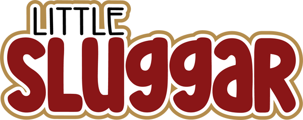 Little Sluggar - Scrapbook Page Title Sticker
