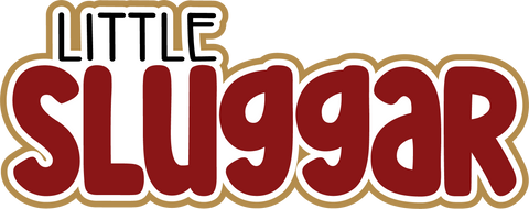Little Sluggar - Scrapbook Page Title Sticker