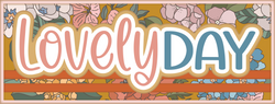 Lovely Day - Scrapbook Page Title Sticker