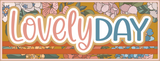 Lovely Day - Scrapbook Page Photo Mat Set