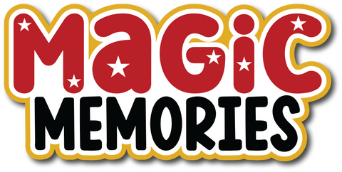 Magic Memories - Scrapbook Page Title Sticker