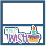 Make a Wish - Scrapbook Page Layered Overlay Kit