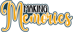 Making Memories - Scrapbook Page Title Die Cut