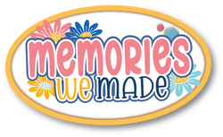 Memories We Made - Scrapbook Page Title Die Cut