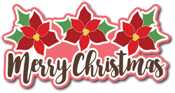 Merry Christmas - Scrapbook Page Title Sticker