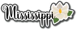 Mississippi - Scrapbook Page Title Sticker