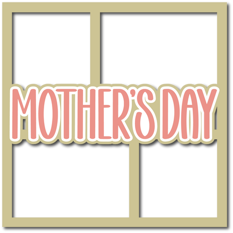 Mother's Day - Layered Overlay - Digital Cut File - SVG - INSTANT DOWNLOAD