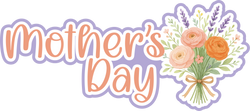 Mother's Day - Scrapbook Page Title Sticker