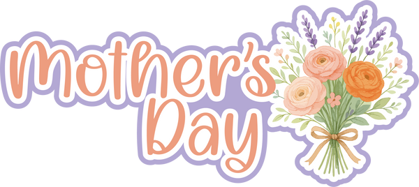 Mother's Day - Scrapbook Page Title Sticker