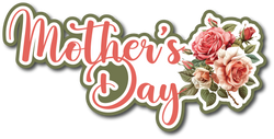 Mother's Day - Scrapbook Page Title Sticker