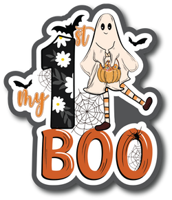 My 1st Boo - Scrapbook Page Title Sticker