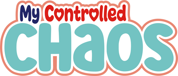 My Controlled Chaos - Scrapbook Page Title Sticker