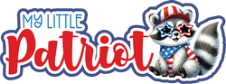 My Little Patriot - Scrapbook Page Title Sticker