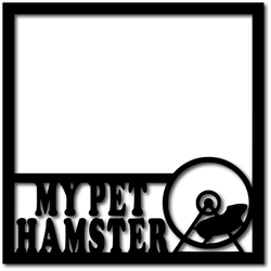 My Hampster - Digital Cut File - SVG - INSTANT DOWNLOAD