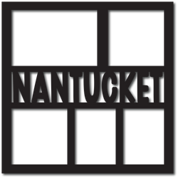 Nantucket - 5 Frames - Digital Cut File - SVG - INSTANT DOWNLOAD