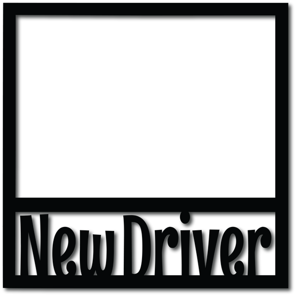 New Driver - Digital Cut File - SVG - INSTANT DOWNLOAD