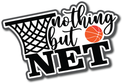 Nothing But Net - Scrapbook Page Title Die Cut