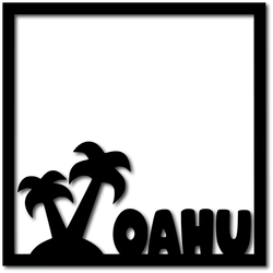 Oahu - Digital Cut File - SVG - INSTANT DOWNLOAD