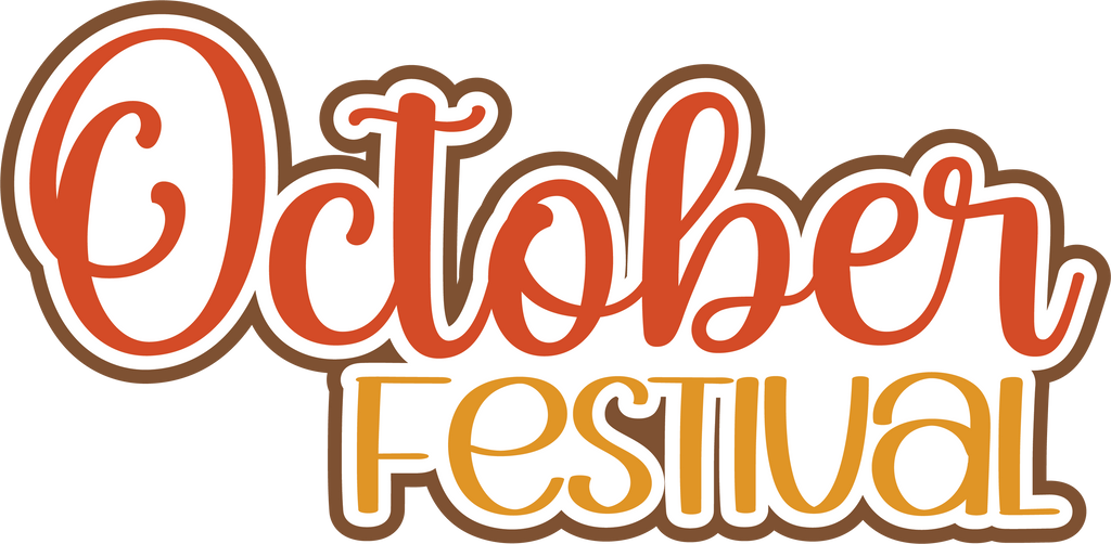October Festival - Scrapbook Page Title Sticker – Autumn's Crafty Corner