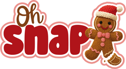 Oh Snap - Scrapbook Page Title Sticker