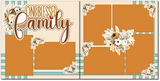 One Blessed Family - Scrapbook Double Page Kit