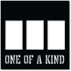One of a Kind - 3 Frames - Digital Cut File - SVG - INSTANT DOWNLOAD