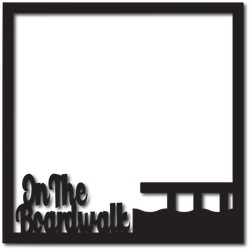 On the Boardwalk - Digital Cut File - SVG - INSTANT DOWNLOAD