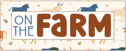 On the Farm - Scrapbook Page Title Sticker