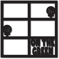 On the Green - Digital Cut File - SVG - INSTANT DOWNLOAD