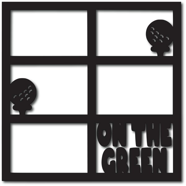 On the Green - Digital Cut File - SVG - INSTANT DOWNLOAD