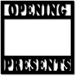 Opening Presents - Digital Cut File - SVG - INSTANT DOWNLOAD