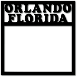 Orlando Florida - Digital Cut File - SVG - INSTANT DOWNLOAD