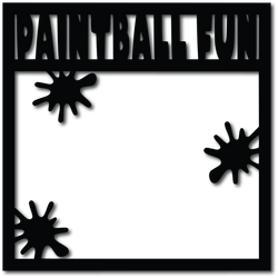 Paintball Fun - Digital Cut File - SVG - INSTANT DOWNLOAD