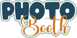 Photo Booth - Scrapbook Page Title Die Cut