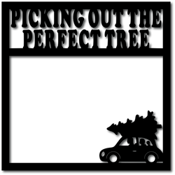 Picking Out the Perfect Tree - Digital Cut File - SVG - INSTANT DOWNLOAD