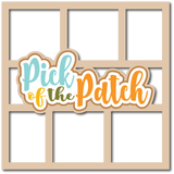 Pick of the Patch - 6 Frames - Scrapbook Page Layered Overlay Kit