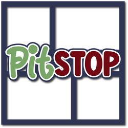 Pit Stop - 4 Frames - Layered Overlay - Digital Cut File - SVG - INSTANT DOWNLOAD