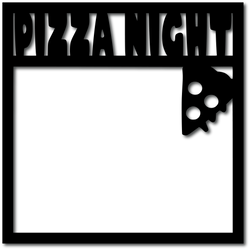 Pizza Night - Digital Cut File - SVG - INSTANT DOWNLOAD