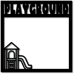 Playground - Digital Cut File - SVG - INSTANT DOWNLOAD