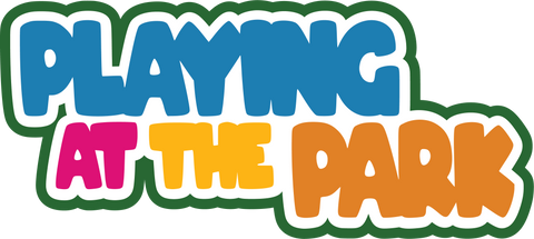 Playing at the Park - Digital Cut File - SVG - INSTANT DOWNLOAD