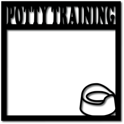 Potty Training - Digital Cut File - SVG - INSTANT DOWNLOAD