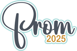 Prom 2025 - Scrapbook Page Title Sticker