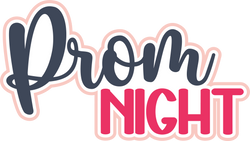 Prom Night - Scrapbook Page Title Sticker