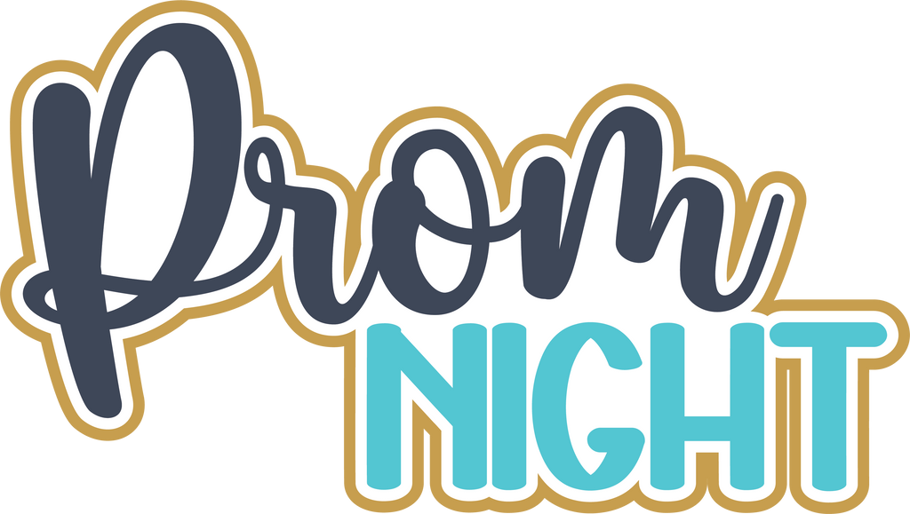 Prom Night - Scrapbook Page Title Sticker – Autumn's Crafty Corner