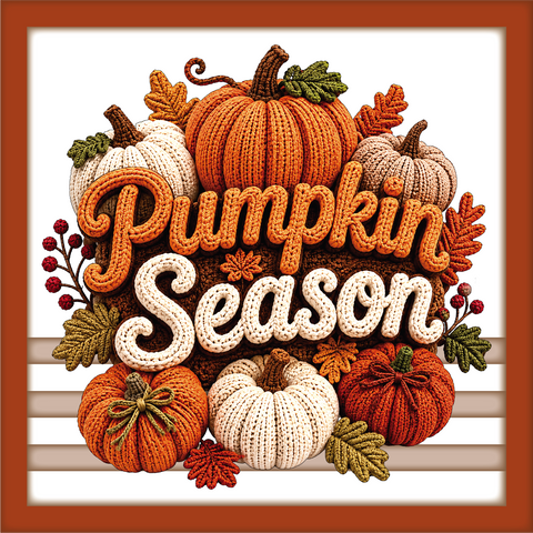 Pumpkin Patch - Scrapbook Page Title Die Cut
