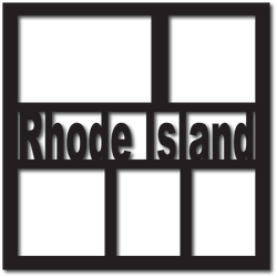 Rhode Island - 5 Frames - Digital Cut File - SVG - INSTANT DOWNLOAD