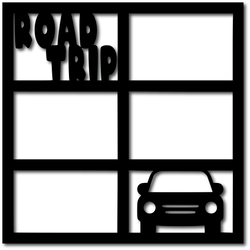 Road Trip - 6 Frames - Digital Cut File - SVG - INSTANT DOWNLOAD