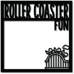 Roller Coaster Fun - Digital Cut File - SVG - INSTANT DOWNLOAD