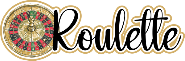 Roulette - Scrapbook Page Title Die Cut